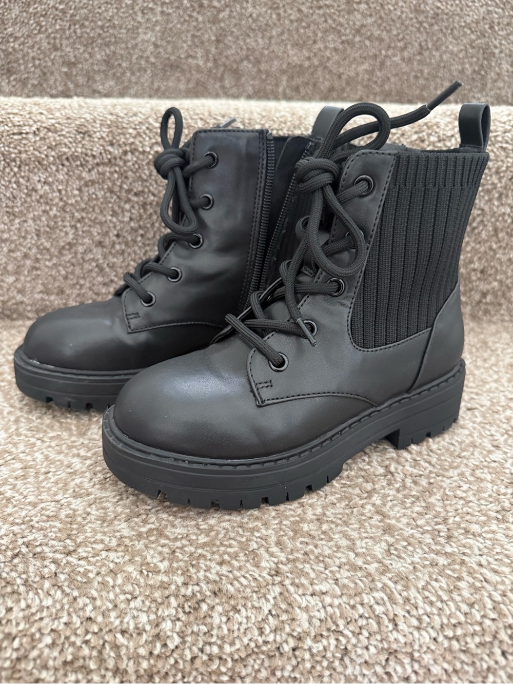 Girls INC Black Boots Size 11
